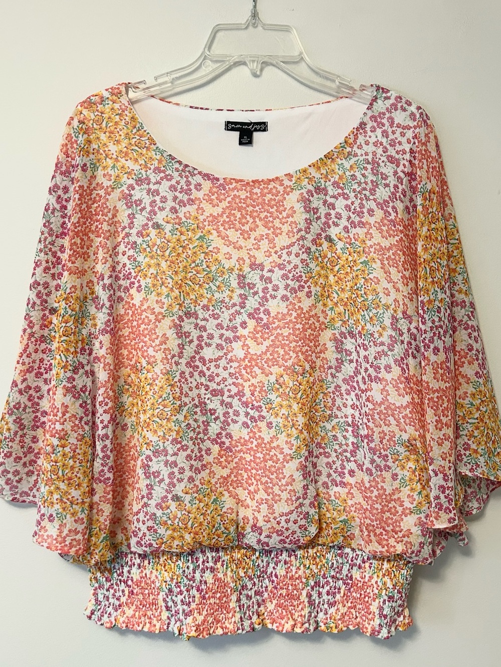 Sam and Jess Floral Blouse